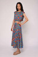 Love the Label Top Cambie Top in Archive Tulip Liberty Print