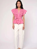 Love the Label Top Madelyn Top in Rosebloom