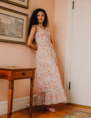 Love the Label Top Sabrina Top in Clarabell Liberty Print
