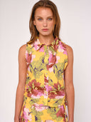 Love the Label Top Sylvan Top in Modern Dandy Liberty Print