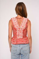 Love the Label Top Zephyr Top in Rosemary Dreamscape