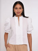 Love the Label Top Zinny Top in Bright White