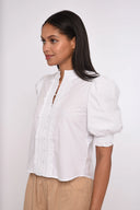 Love the Label Top Zinny Top in Bright White