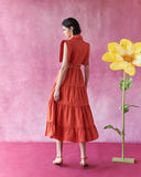 Lucero Dress in Orange