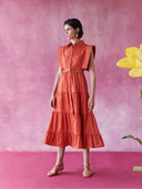 Lucero Dress in Orange