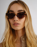 Luv Lou Sunglasses The Leui in Cream Tort
