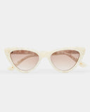 Luv Lou Sunglasses The Leui in Pearl