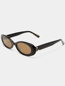 Luv Lou Sunglasses The Morgan in Black