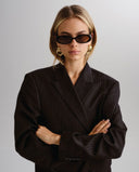 Luv Lou Sunglasses The Morgan in Black