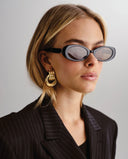 Luv Lou Sunglasses The Morgan in Black