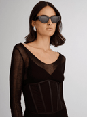 Luv Lou Sunglasses The Poppy in Black