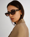 Luv Lou Sunglasses The Sutton in Dark Chocolate