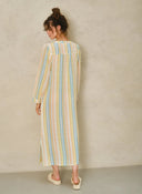 M.A.B.E Dress Kori Stripe Kaftan