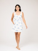 The Maggie Mini Dress | White Fish