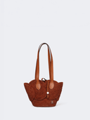Makipalmata Clutch Chocolate Duo Roots Bag