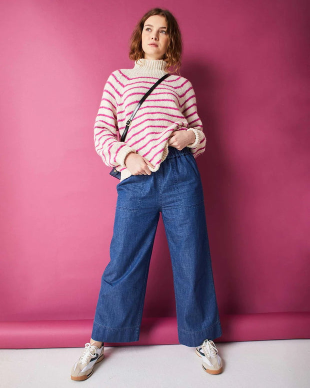 Mer-Sea Pants MerSea | Sammie Pant in Chambray