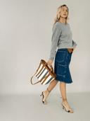 Mesch Tote Mini Stripe Canvas Atuel Tote