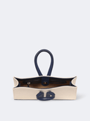 Mesch Tote Sally Canvas Tote in Blue