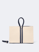 Mesch Tote Sally Canvas Tote in Blue