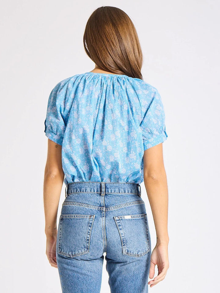 Naomi Top in Charleston Floral