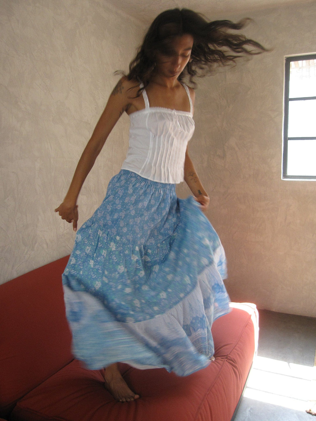 Paola Skirt in Charleston Stripe
