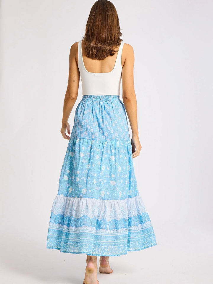 Paola Skirt in Charleston Stripe