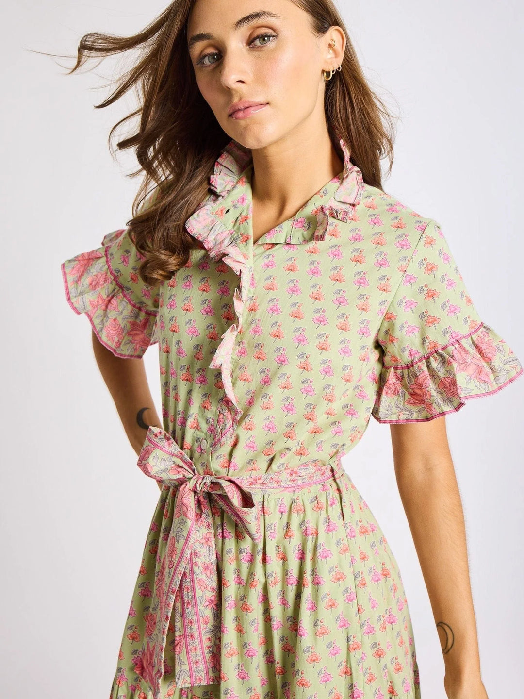Victoria Dress in Tulip Print