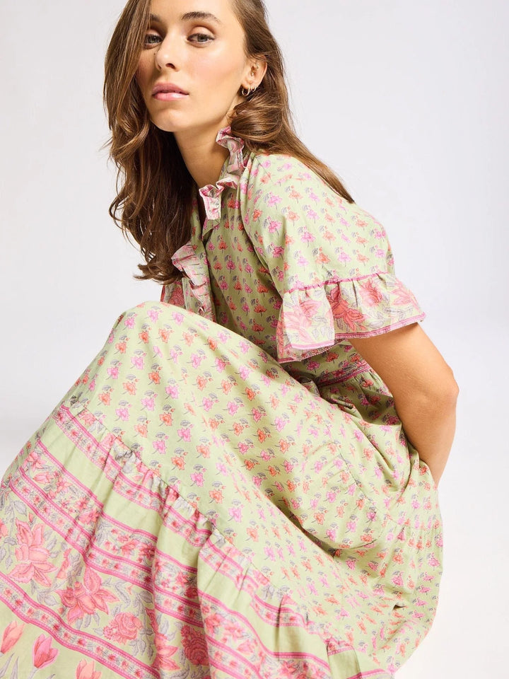 Victoria Dress in Tulip Print