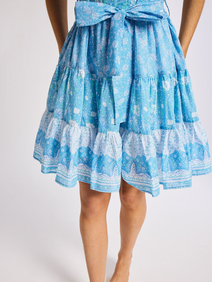 Violetta Dress in Charleston Stripe