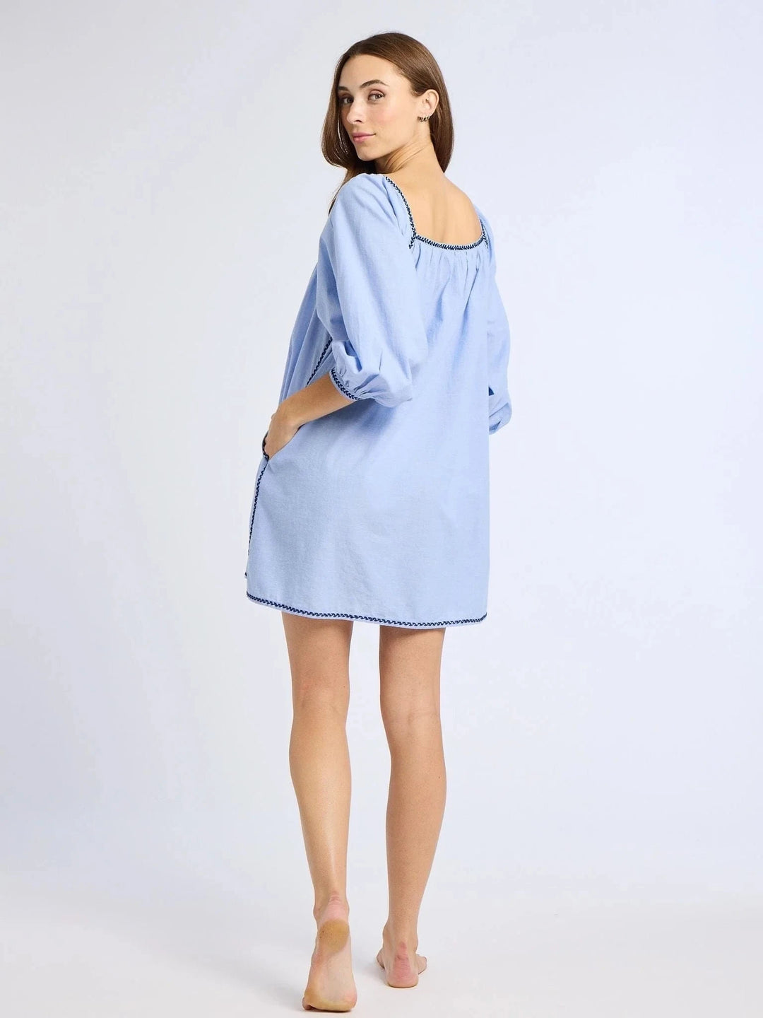 Mille Dress Alma Dress in Ciel