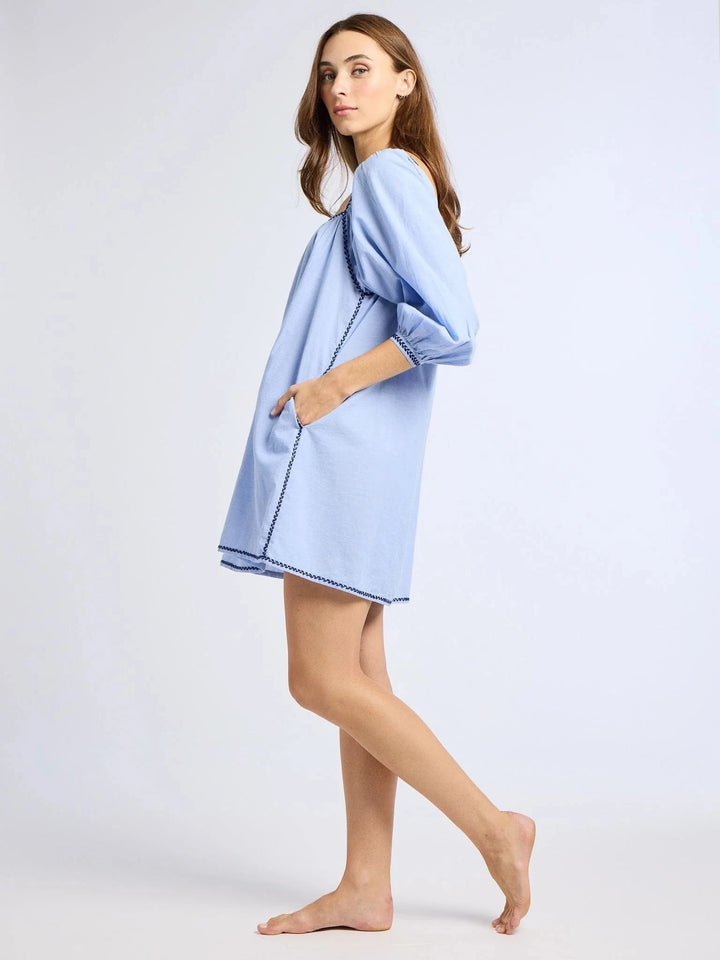 Mille Dress Alma Dress in Ciel