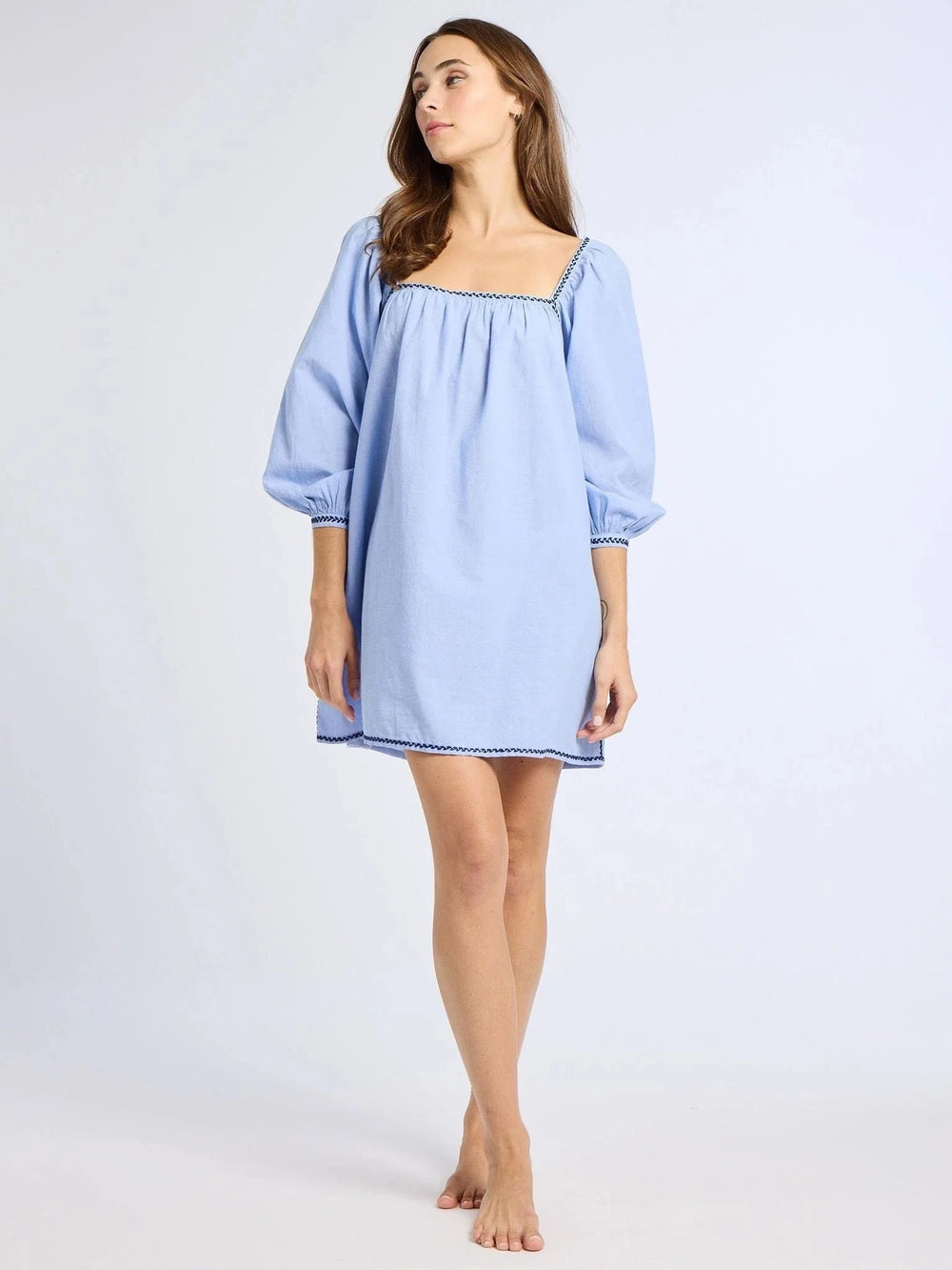 Mille Dress Alma Dress in Ciel