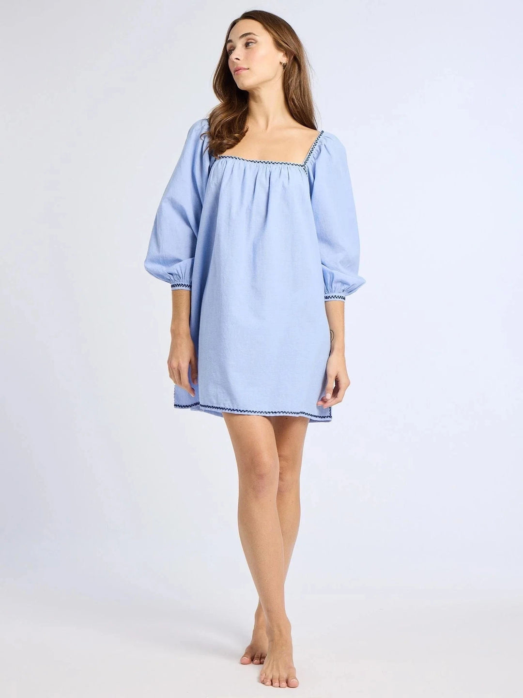 Mille Dress Alma Dress in Ciel