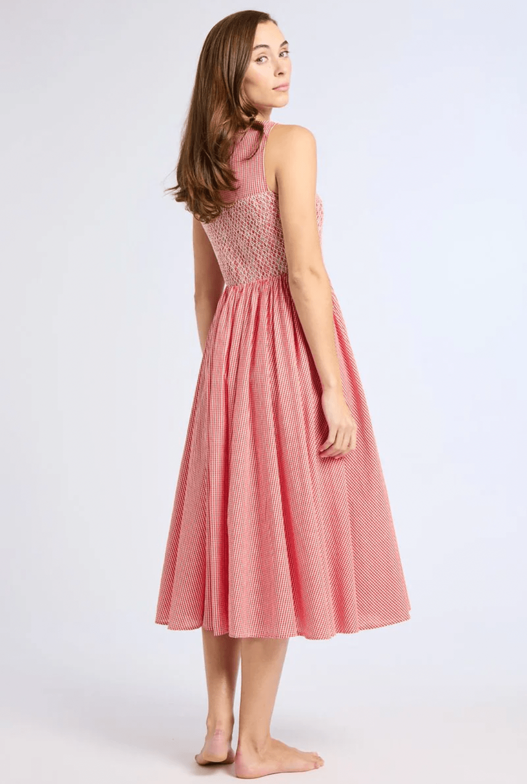 Mille Dress Coco Dress in Red Gingham