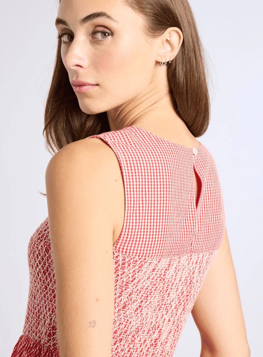 Mille Dress Coco Dress in Red Gingham