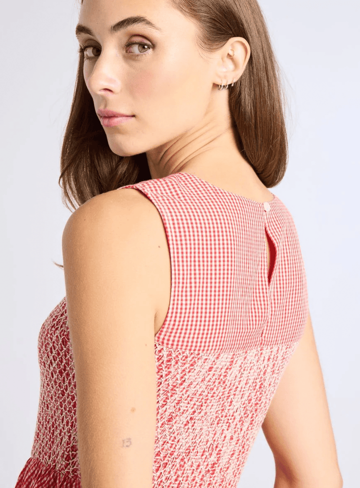 Mille Dress Coco Dress in Red Gingham