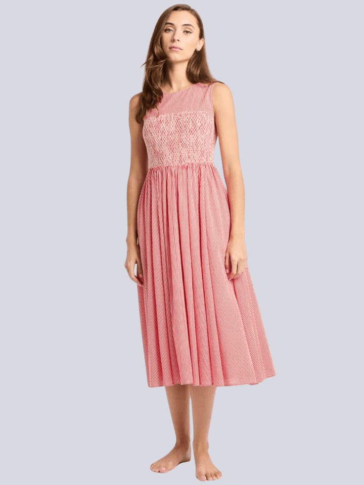 Mille Dress Coco Dress in Red Gingham