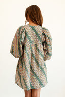 Mille Dress Daisy Dress in Rose Stripe