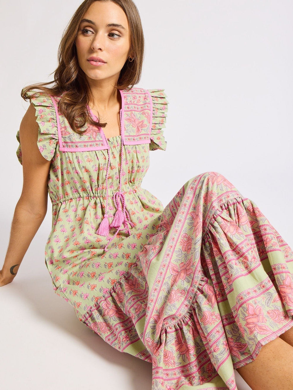 Mille Dress Esme Dress in Tulip Print