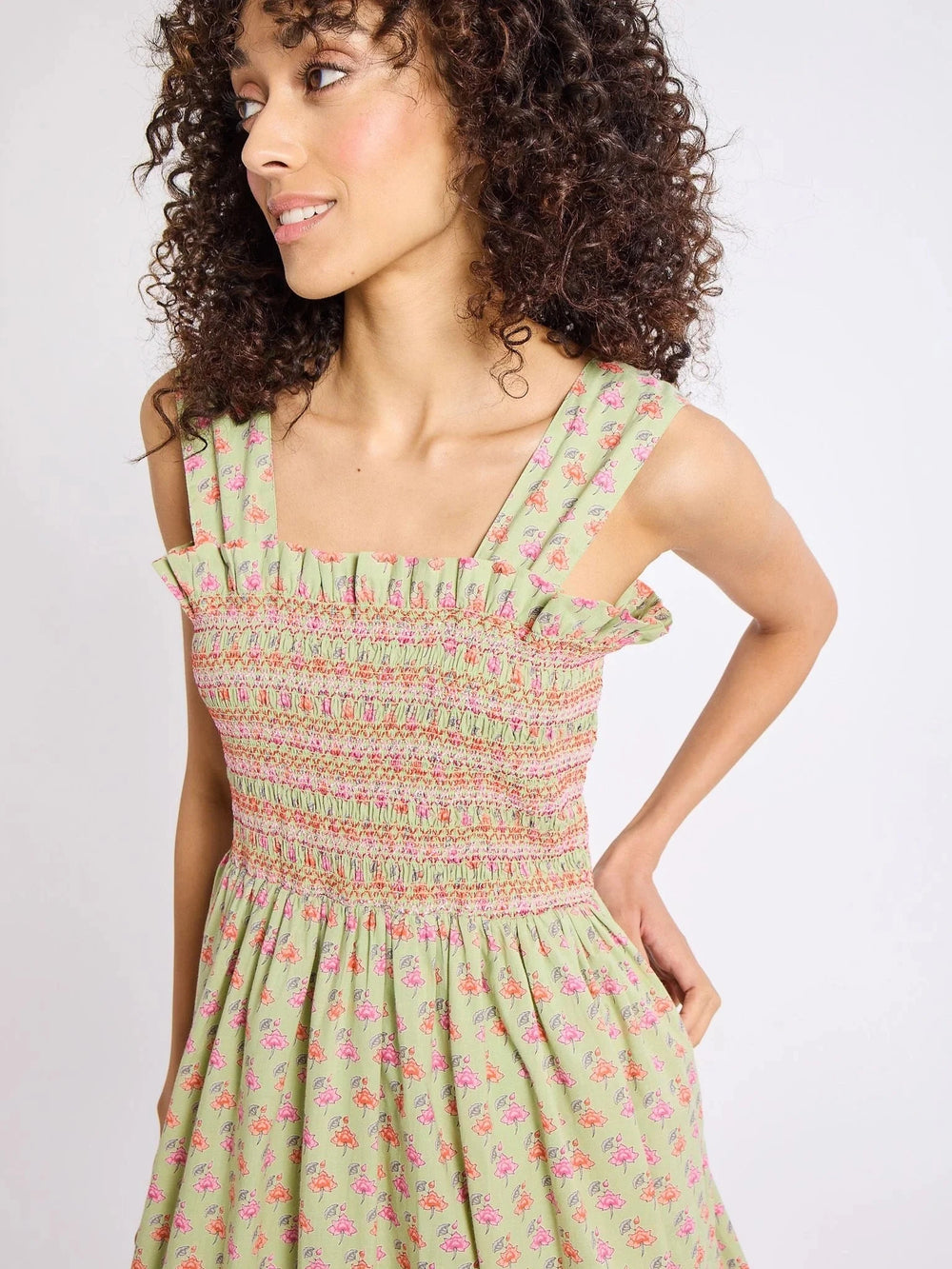 Mille Dress Garden Dress in Tulip Print