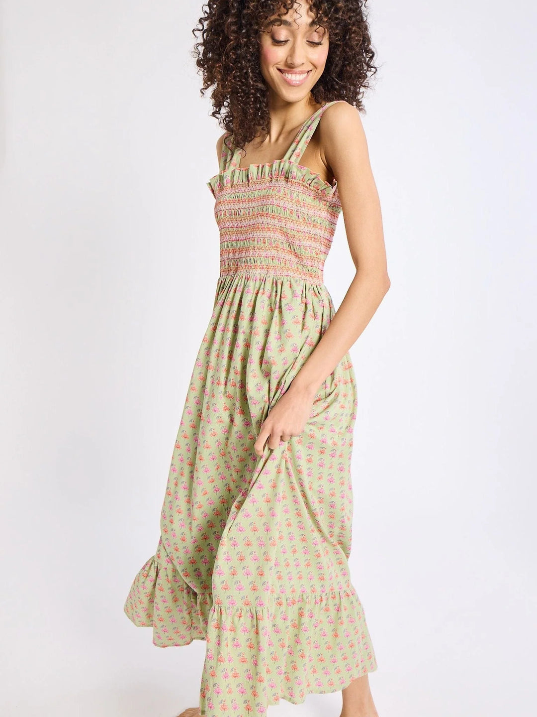 Mille Dress Garden Dress in Tulip Print