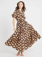 Mille Dress Mille | Victoria Dress in Nouveau Trellis