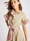 Mille Dress Victoria Dress in Tulip Print