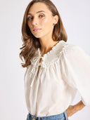 Mille Top Amari Top in White