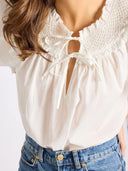 Mille Top Amari Top in White