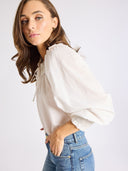 Mille Top Amari Top in White