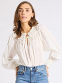 Mille Top Amari Top in White