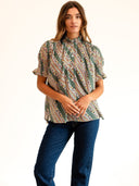 Mille Top Marnie Top in Rose Stripe