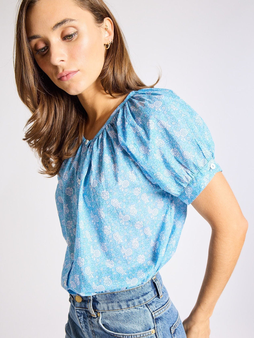 Mille Top Naomi Top in Charleston Floral