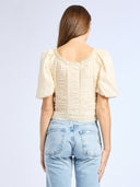 Mille Top Ophelia Top in Ivory